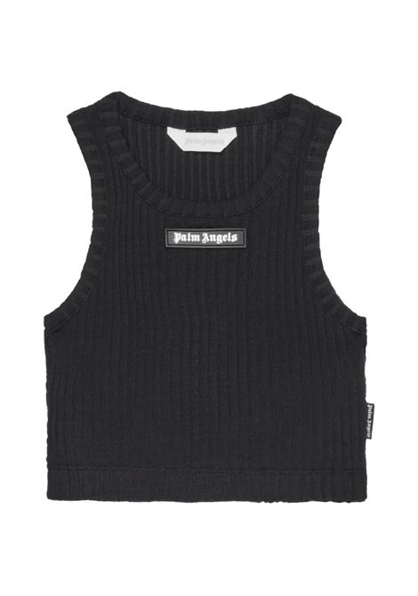 Canotta a coste con logo PALM ANGELS | PGAG002S6JER002110